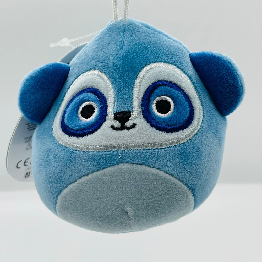 Squishmallows 3.5" Clips-Rolf The Blue Meerkat- NWT